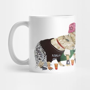 Capybara buddies Mug